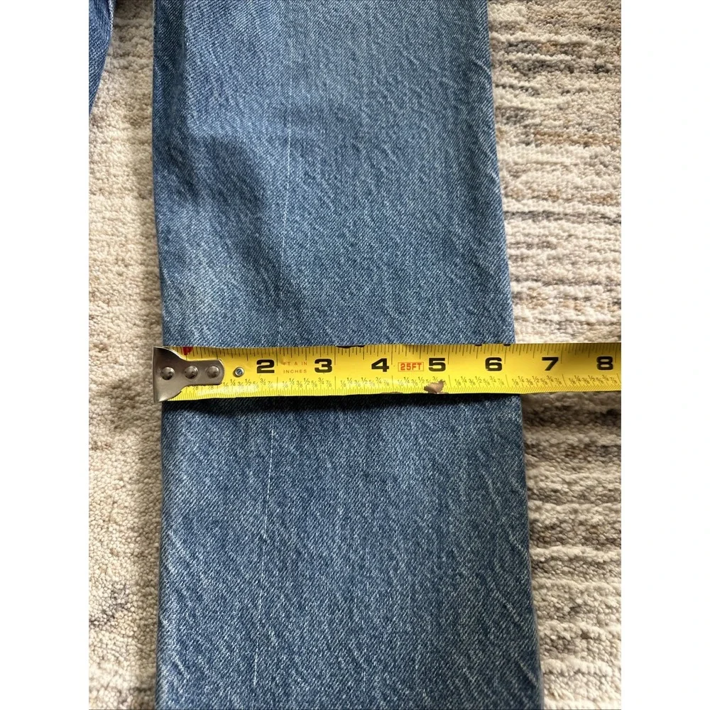 Levis Vintage ORANGE TAB Jeans Boys Blue Size 10(Fit22x23)Rare Straight Leg 1997